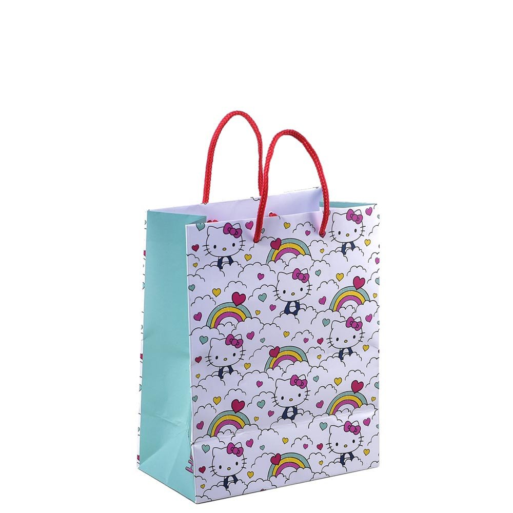 Bolsa Pequeña Línea Arcoíris Hello Kitty Rosatel