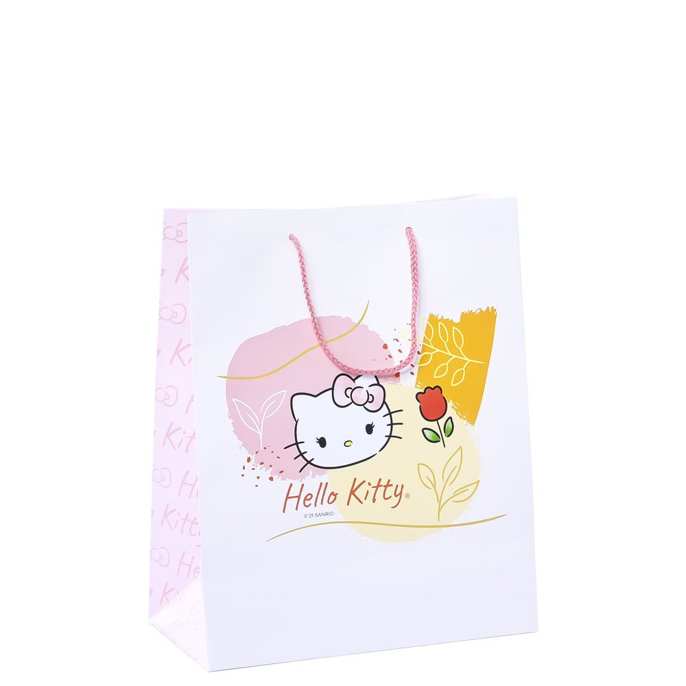 Bolsa Mediana Línea Floral Hello Kitty Rosatel