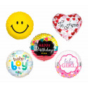 Globos 4" Motivos Variados Rosatel