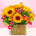 Arreglo Girasoles Primaverales Rosatel
