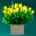 Arreglo Triana Tulipanes Amarillos Rosatel