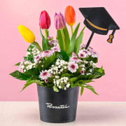Mini Arreglo Tulipanes Graduación