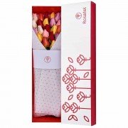 Caja con 25 Rosas Variadas