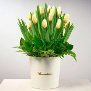 Arreglo Memories Tulipanes y Follaje