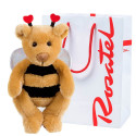 Peluches grandes Hugo abejita en bolsa Rosatel