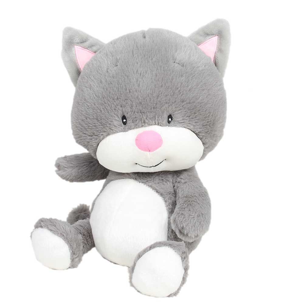 Peluche gato gris sentado (23 cms) WhyNot Rosatel