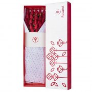 Caja Blanca con 24 Rosas