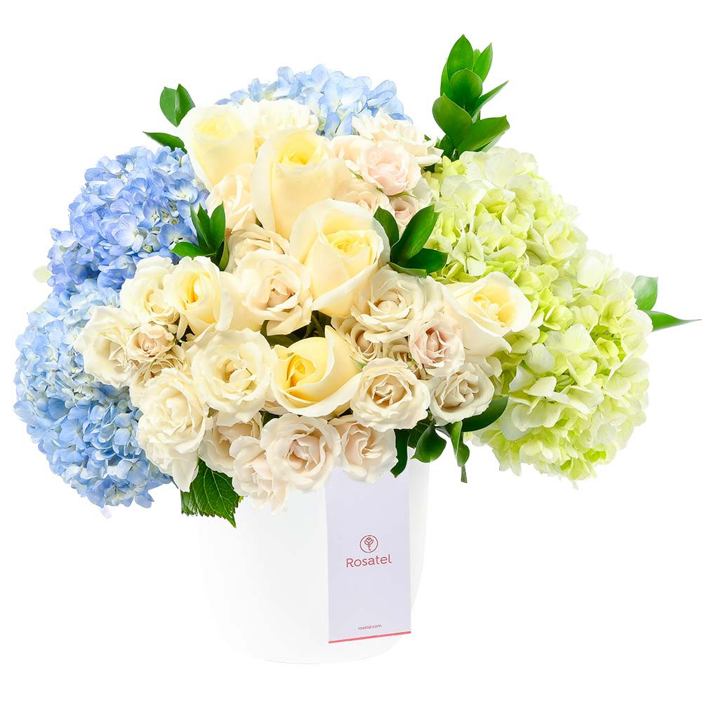 Arreglo con Flores Variadas Rosatel