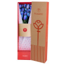 Caja Natural con 15 Tulipanes Azules Rosatel
