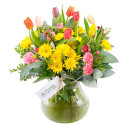 Arreglo Tulipanes Variados y Flores Rosatel