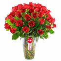Arreglo con 50 Rosas de Amor Rosatel