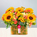 Arreglo Encanto de Girasoles Rosatel