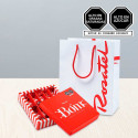 Caja Bom Rosatel con Chocolates 10 unids. Rosatel