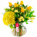 Arreglos florales Alegría de Rosas y Flores Rosatel