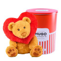 Peluches de amor Hugo corazón Rosatel