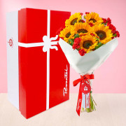 Ramo de Girasoles y Flores