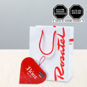 Mini corazón Bom Rosatel chocolates para regalar 4 unid. Rosatel