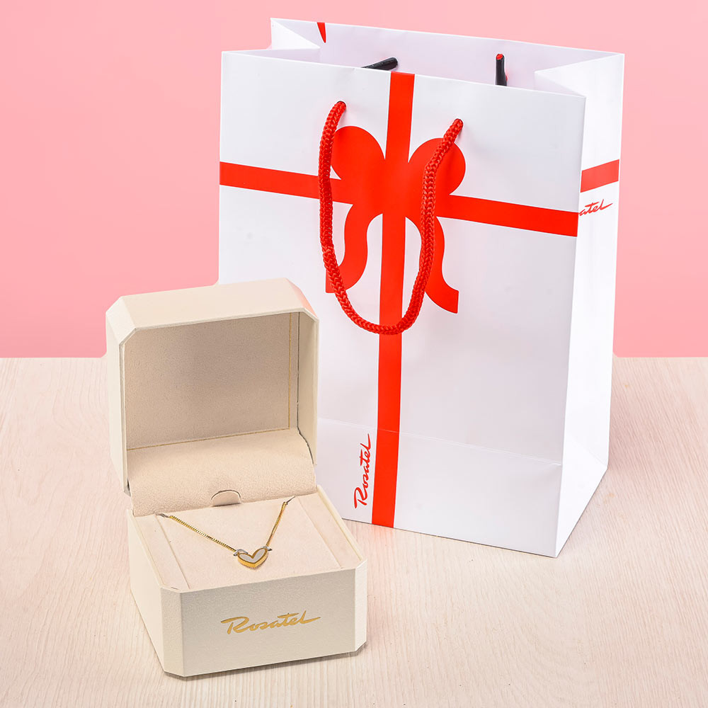 Detalles regalos collar corazón Rosatel