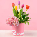 Arreglos de tulipanes dulce encanto Rosatel