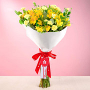 Ramo Casual con Flores amarillas