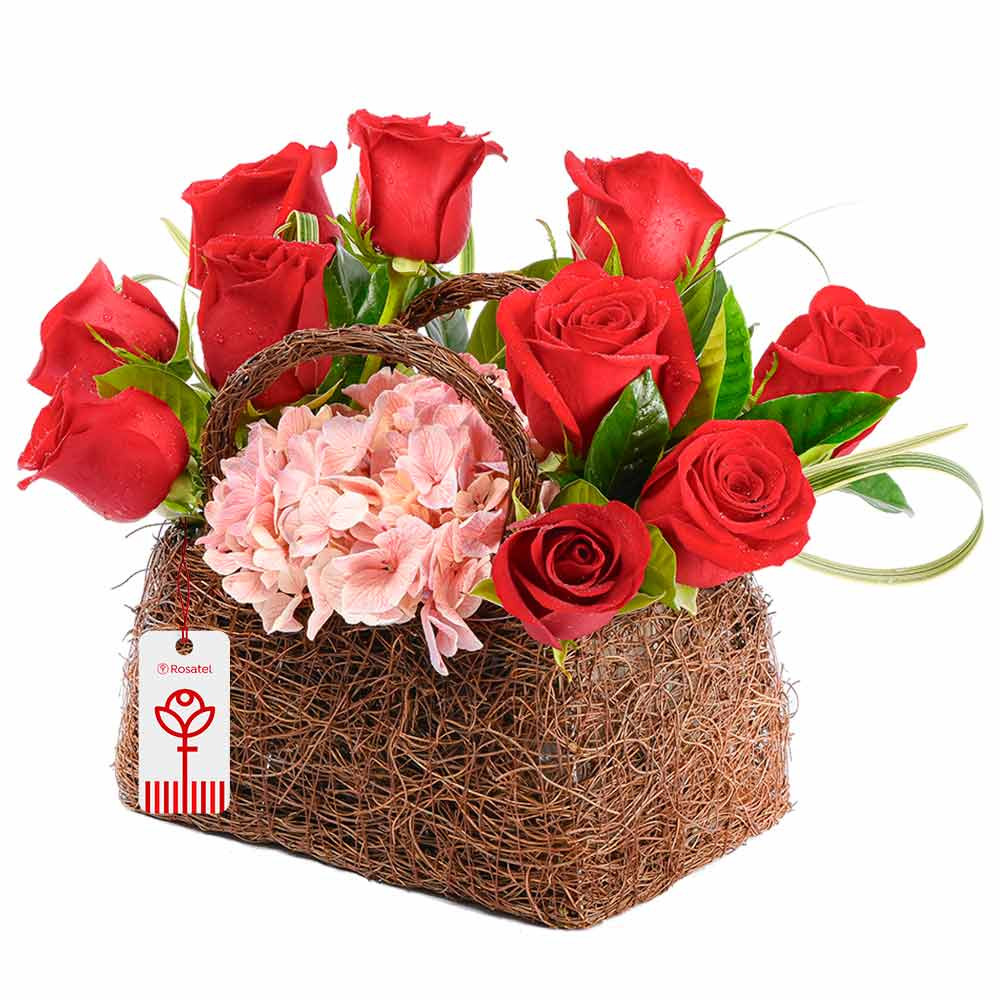 Arreglo Cartera de Rosas Rosatel