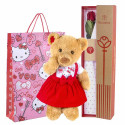 Pack Huguette Love You Hello Kitty y Rosa Rosatel