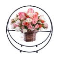 Canasta Detalle Aro con Rosas y Mini Rosas Rosatel
