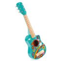 Guitarra Azul de Flores Hape Rosatel