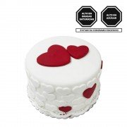Torta Doble Altura Corazones