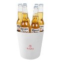 Sombrerera Grande Blanca con Cervezas Corona Rosatel