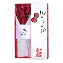 Caja Lazos Hello Kitty con 9 Rosas Rosatel
