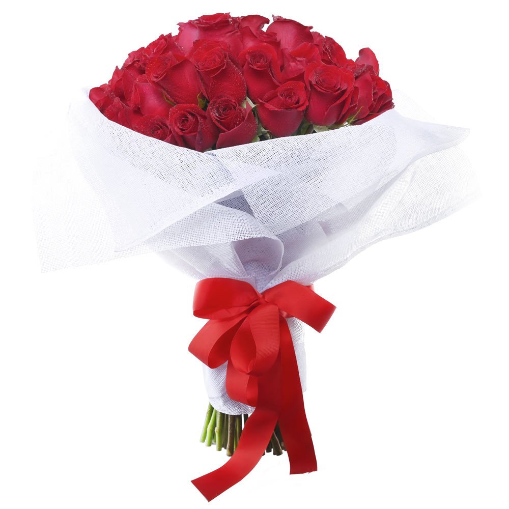 Ramo de rosas rojas 50 flores hermosas Rosatel Lima