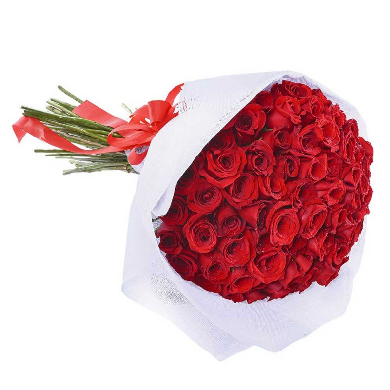 Ramo con 100 rosas rojas para mi novia Rosatel Lima