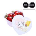 Caja Corazón Floral Hello Kitty con Bombones Sorini Rosatel