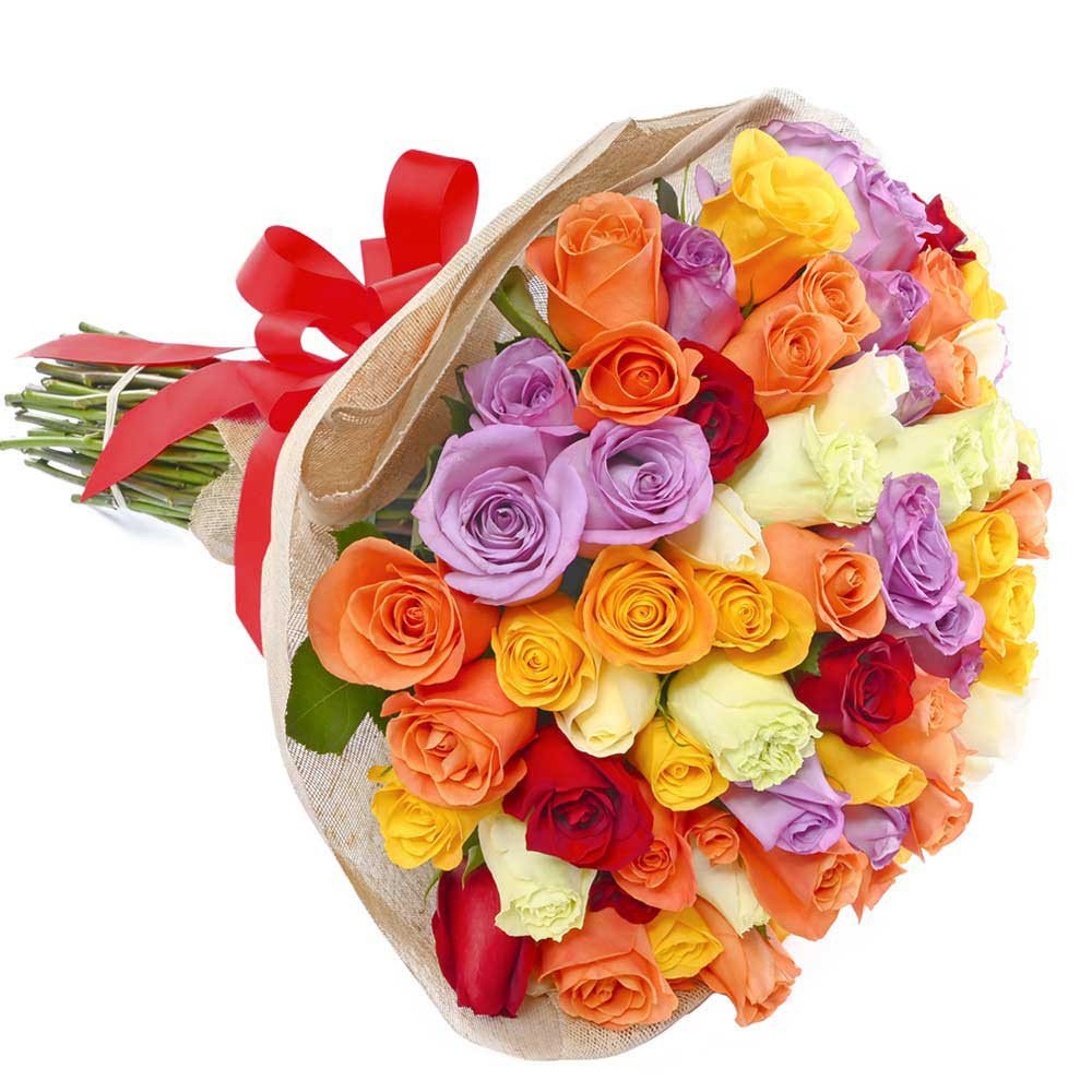 Ramo para Enamorar con 75 Rosas Rosatel