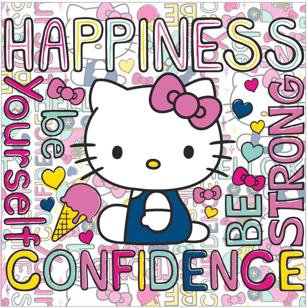 Tarjeta 3D Hello Kitty Happiness Rosatel
