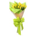 Ramo con 15 Tulipanes Amarillos Rosatel
