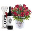 12 Rosas de Amor y Vino Rosatel