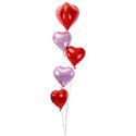 Bouquet Globos Amor Corazones Rosatel