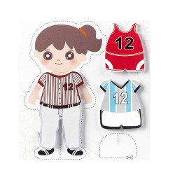 Cut & Dress Doll Sport