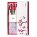 Caja Blanca Rosatel con 6 Tulipanes Rosatel