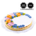Torta Blondie Flores Rosatel Lima
