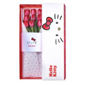 Caja Lazos Hello Kitty con 9 Tulipanes Rosatel