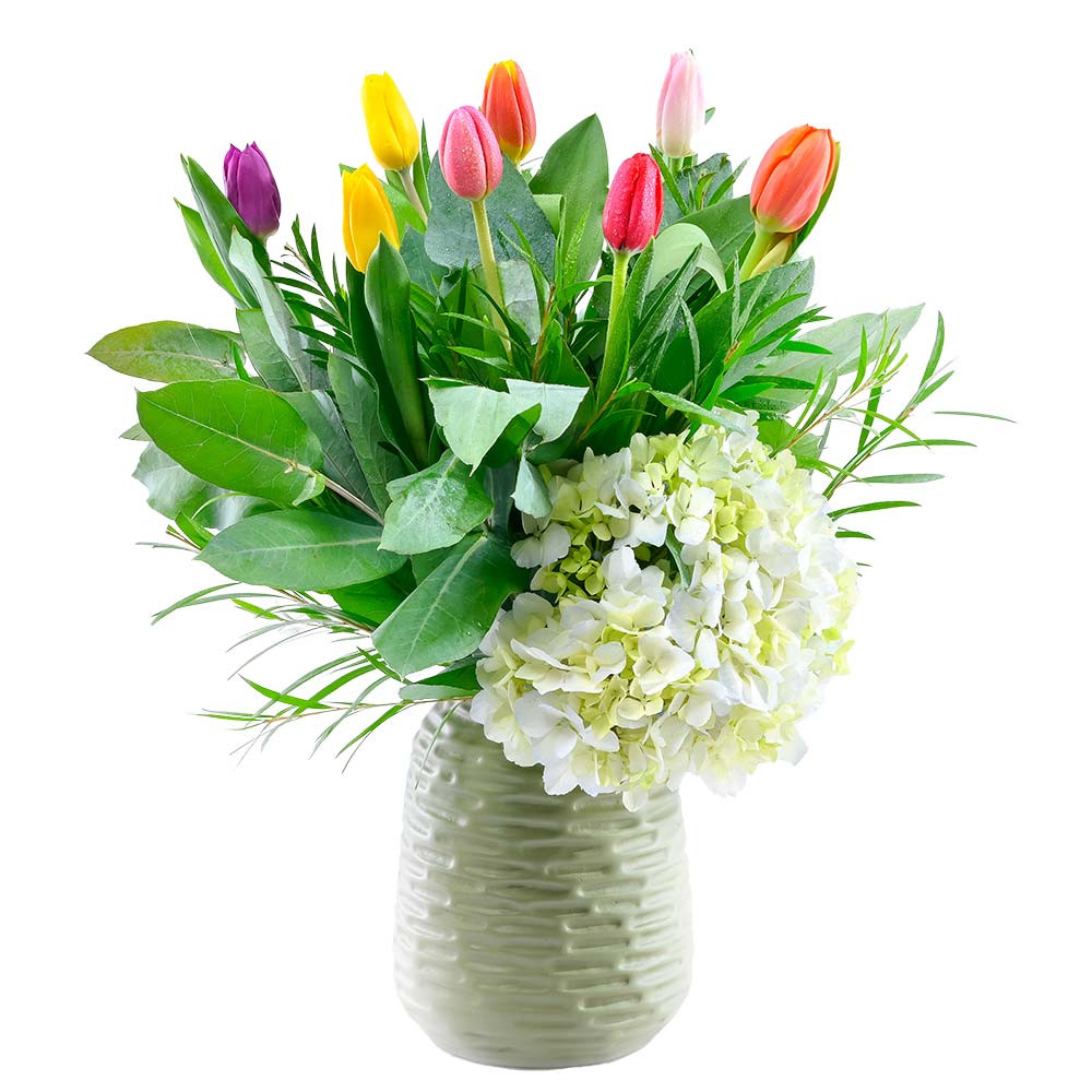 Arreglo Tulipanes Variados Rosatel