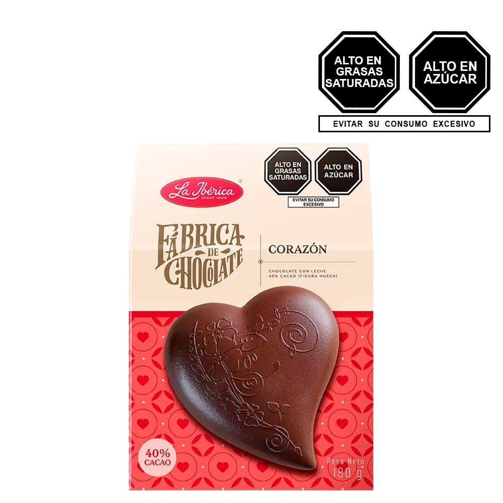 Chocolate Corazón La Ibérica Rosatel