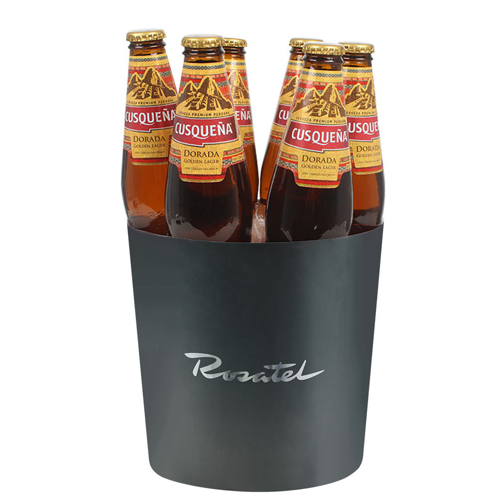 Arreglo Cervezas Cusqueña Dorada Rosatel