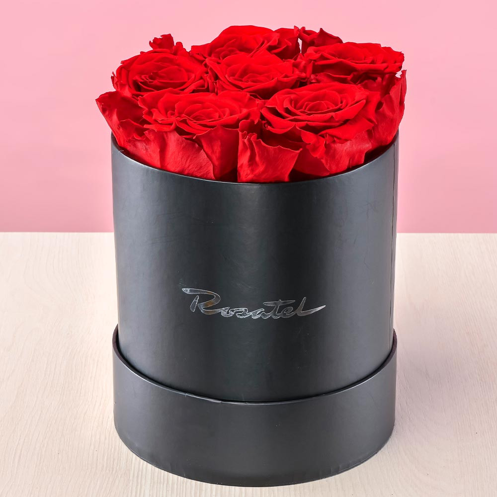Detalles de amor delivery arreglo de amor rosas preservadas Rosatel