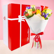 Ramo Rainbow Rosas