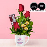 Arreglo Rosas y Chocolates