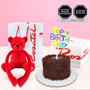 Mini Torta Chocolate Happy Birthday y Amoroso